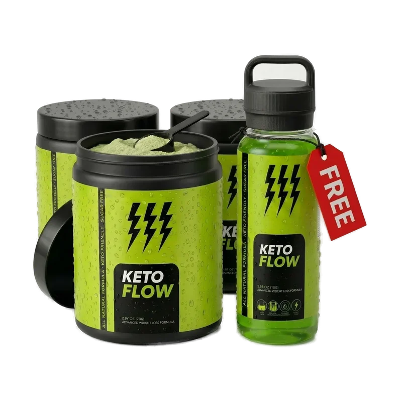 KetoFlow Weight Management Relief Supplement — 3 Bottle / 90 Day Pack