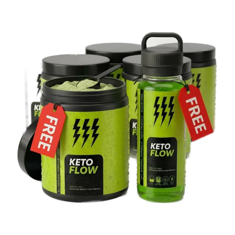 KetoFlow Weight Management Relief Supplement — 6 Bottle / 180 Day Pack